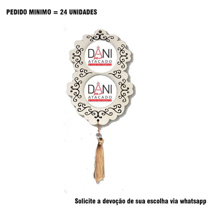 ADORNO UNICO DUPLO PERSONALIZADO (1 UNIDADE)
