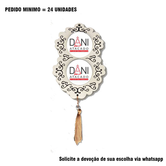 ADORNO UNICO DUPLO PERSONALIZADO (1 UNIDADE)