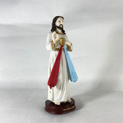 IMAGEM DE RESINA NACIONAL JESUS MISERICORDIOSO 20CM (1 UNIDADE)