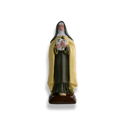 IMAGEM DE RESINA NACIONAL SANTA TERESA D´AVILA 15CM (1 UNIDADE)