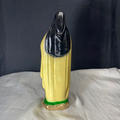 IMAGEM DE GESSO SANTA TERESINHA 29CM (1 UNIDADE)