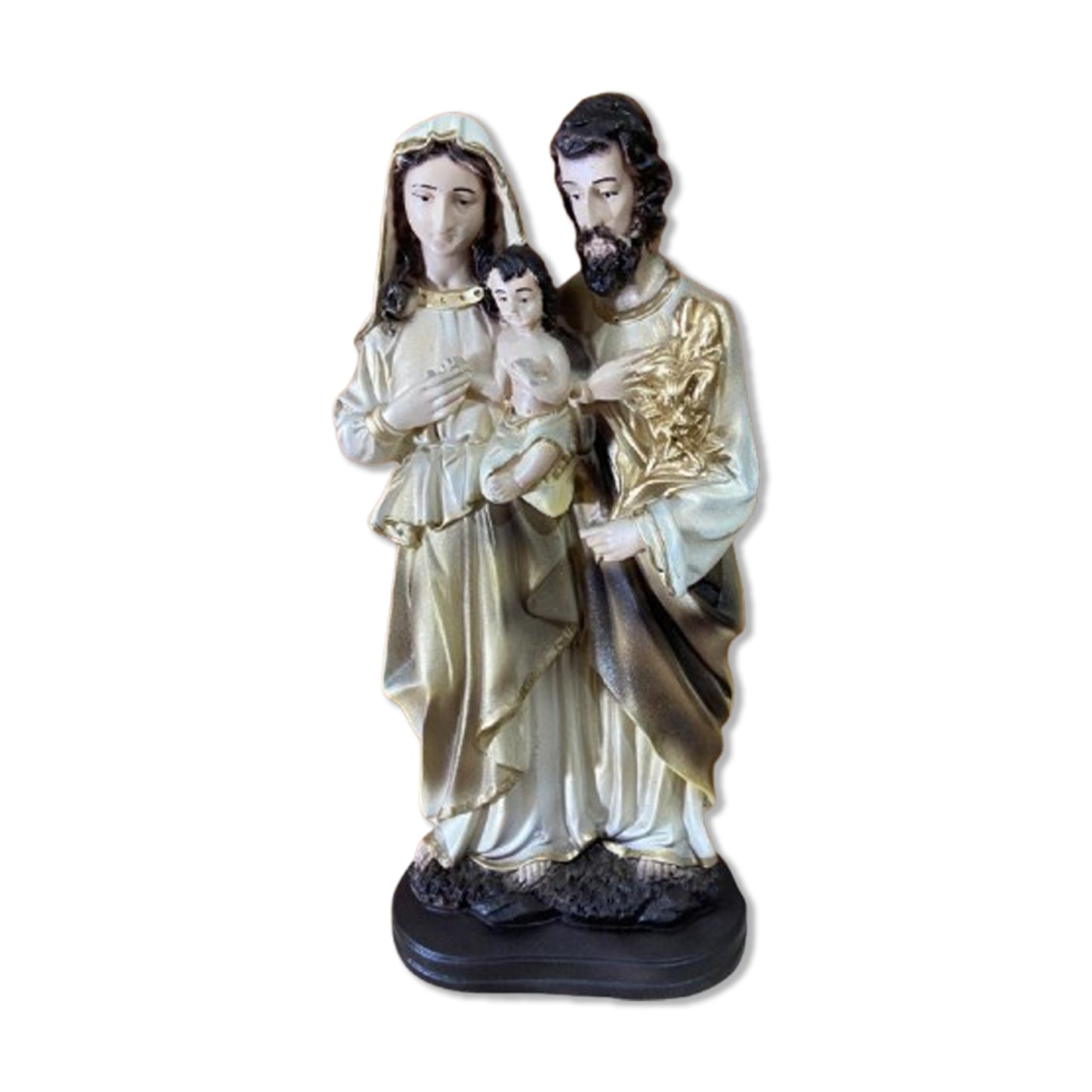 IMAGEM DE GESSO SAGRADA FAMÍLIA 38CM (1 UNIDADE)