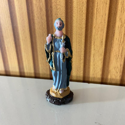 IMAGEM DE RESINA NACIONAL SÃO PEDRO 07CM (6 UNIDADES)