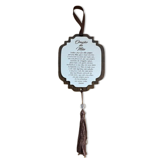 PÊNDULO MDF ORAÇÃO DA MÃE (1 UNIDADE)