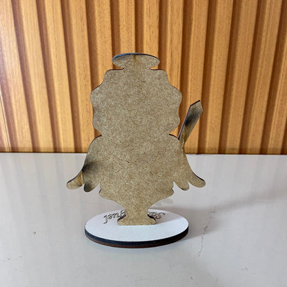 IMAGEM MDF INFANTIL SÃO MIGUEL ARCANJO COM ACRÍLICO 12,5CM (1 UNIDADE)