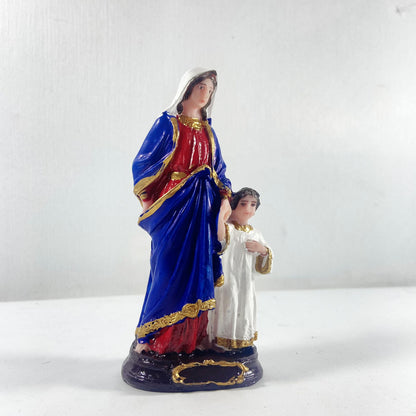 IMAGEM DE RESINA NACIONAL MARIA PASSA A FRENTE 13CM MOD1 (1 UNIDADE)