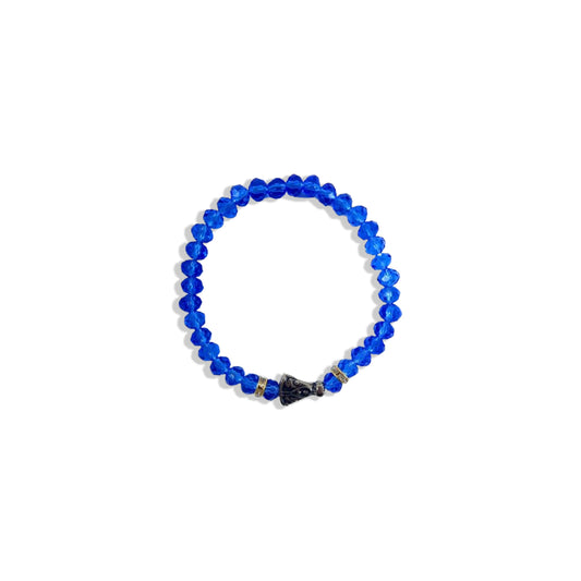 PULSEIRA CRISTAL NOSSA SENHORA APARECIDA AZUL (6 UNIDADES)