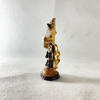 IMAGEM DE RESINA NACIONAL NOSSA SENHORA DO CARMO 07CM (6 UNIDADES)