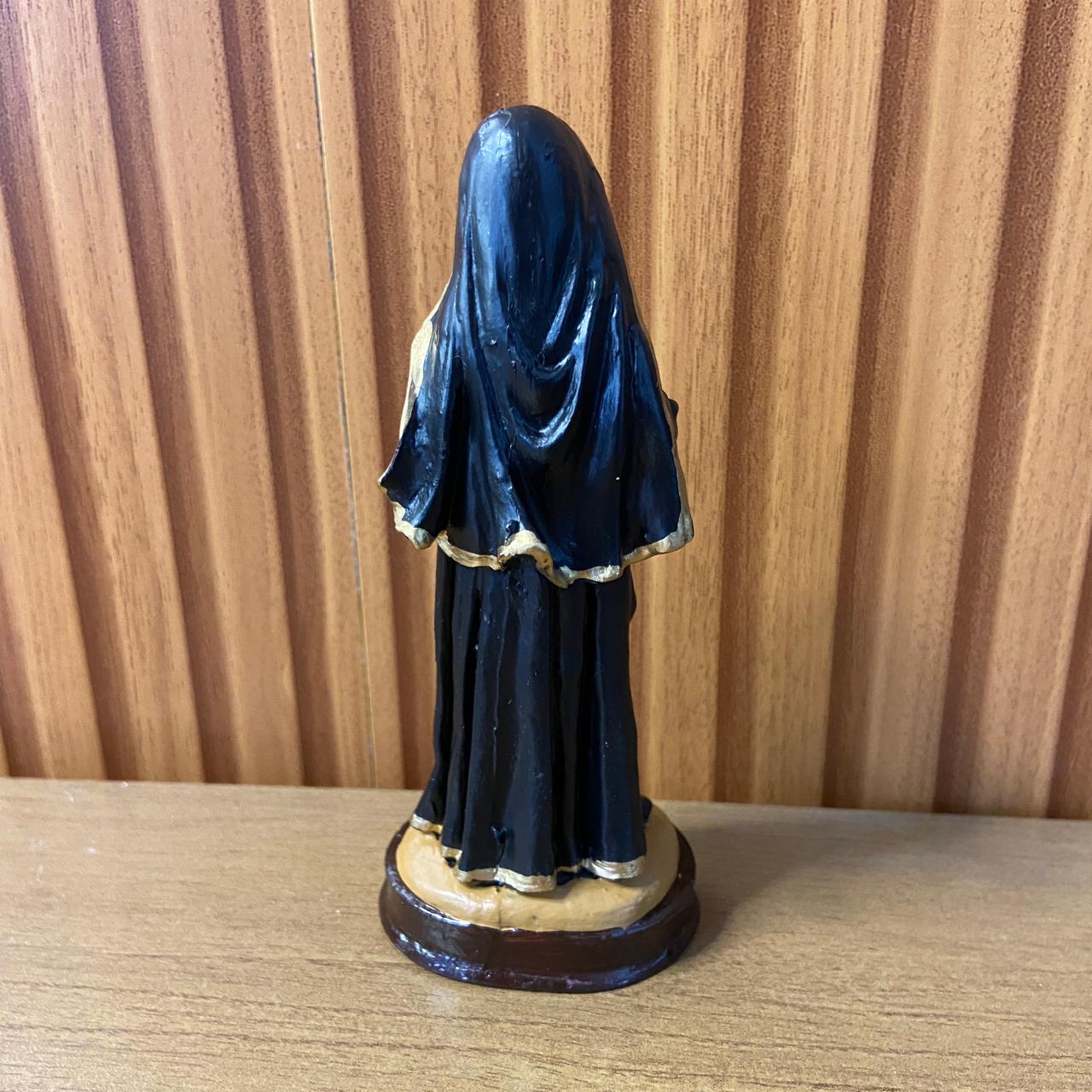 IMAGEM DE RESINA NACIONAL SANTA RITA DE CÁSSIA 15CM (1 UNIDADE)