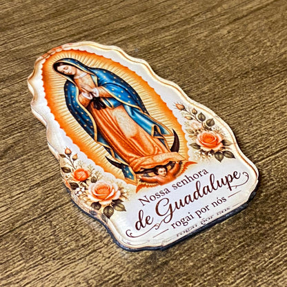 IMÃ DE ACRÍLICO NOSSA SENHORA DE GUADALUPE (1 UNIDADE)