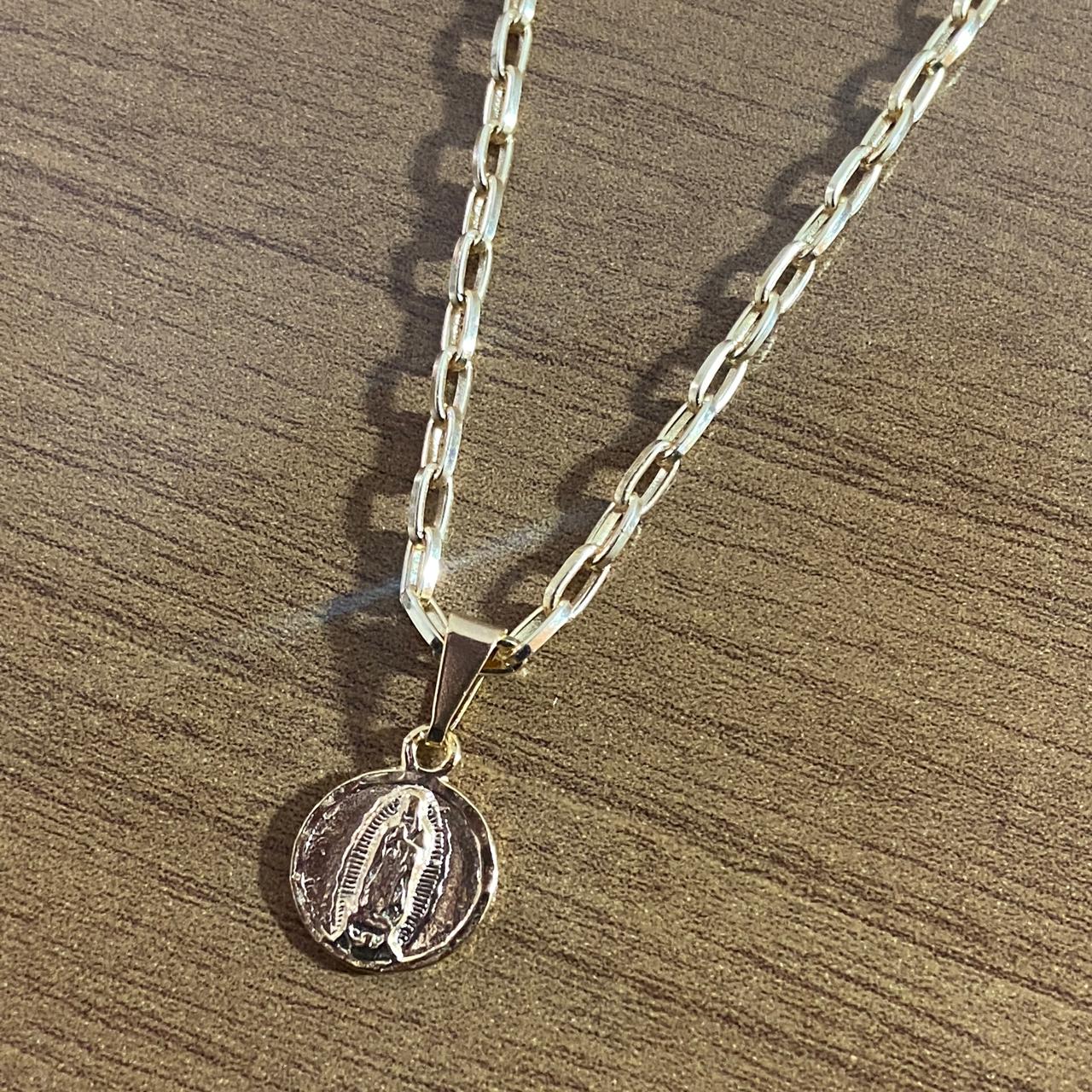 CORRENTE DOURADA NOSSA SENHORA DE GUADALUPE  ( 1 UNIDADE)