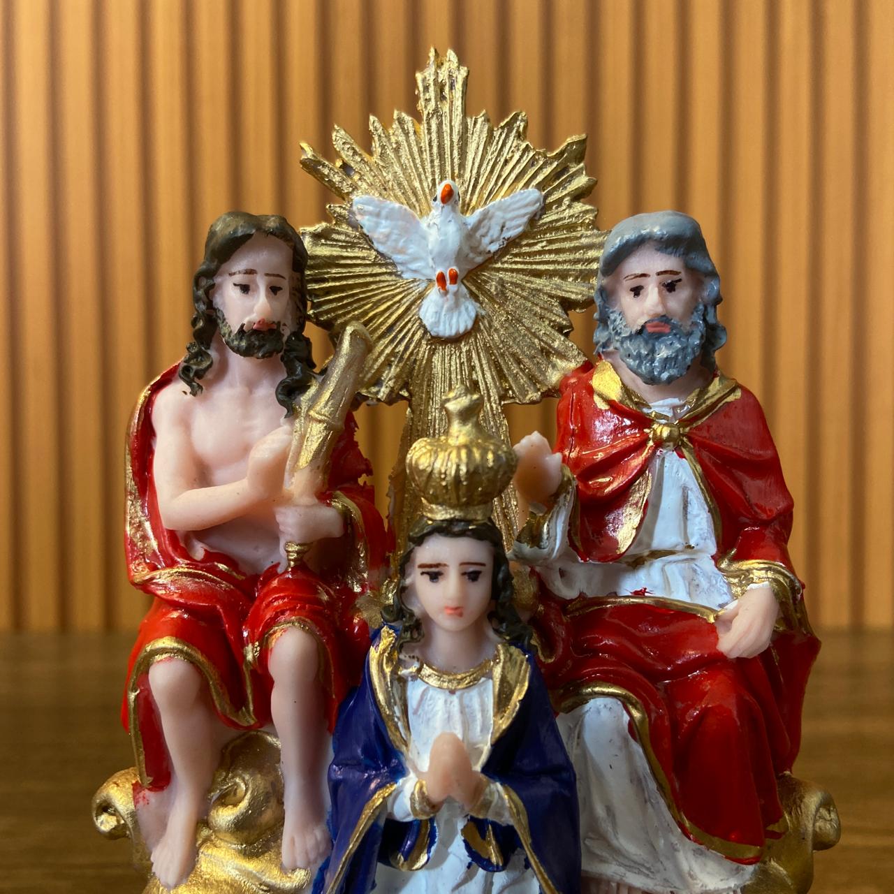 IMAGEM DE RESINA NACIONAL DIVINO PAI ETERNO 16CM (1 UNIDADE)