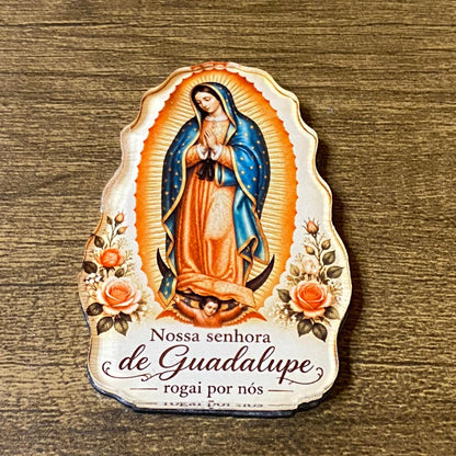 IMÃ DE ACRÍLICO NOSSA SENHORA DE GUADALUPE (1 UNIDADE)
