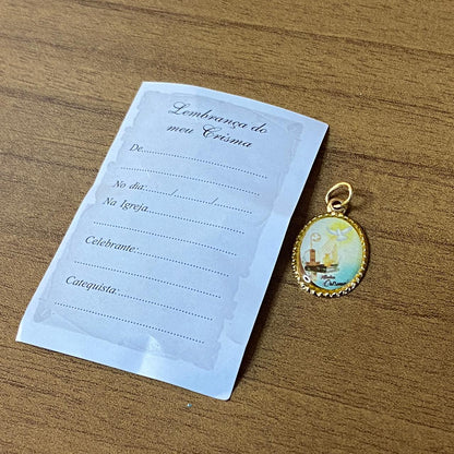 MEDALHA ALUMINIO CRISMA (36 UNIDADES)