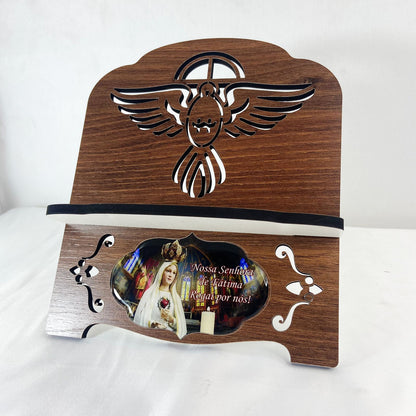 PORTA BIBLIA P NOSSA SENHORA DE FÁTIMA 21X18 (1 UNIDADE)