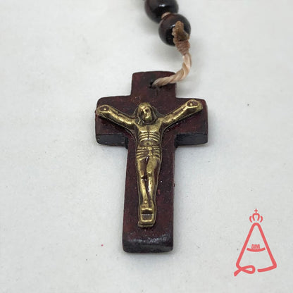 TERÇO PULSEIRA MADEIRA SÃO FRANCISCO XAVIER (12 UNIDADES)