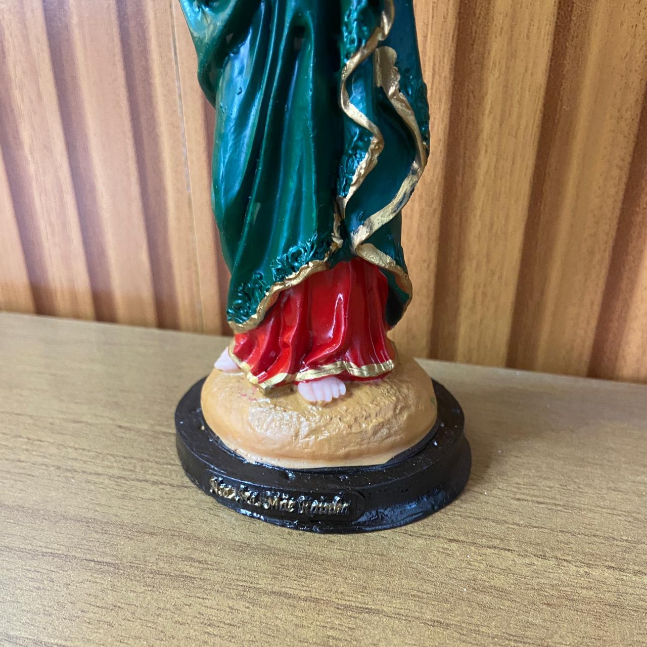 IMAGEM DE RESINA NACIONAL MÃE RAINHA 20CM (1 UNIDADE)