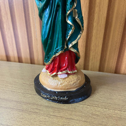 IMAGEM DE RESINA NACIONAL MÃE RAINHA 20CM (1 UNIDADE)