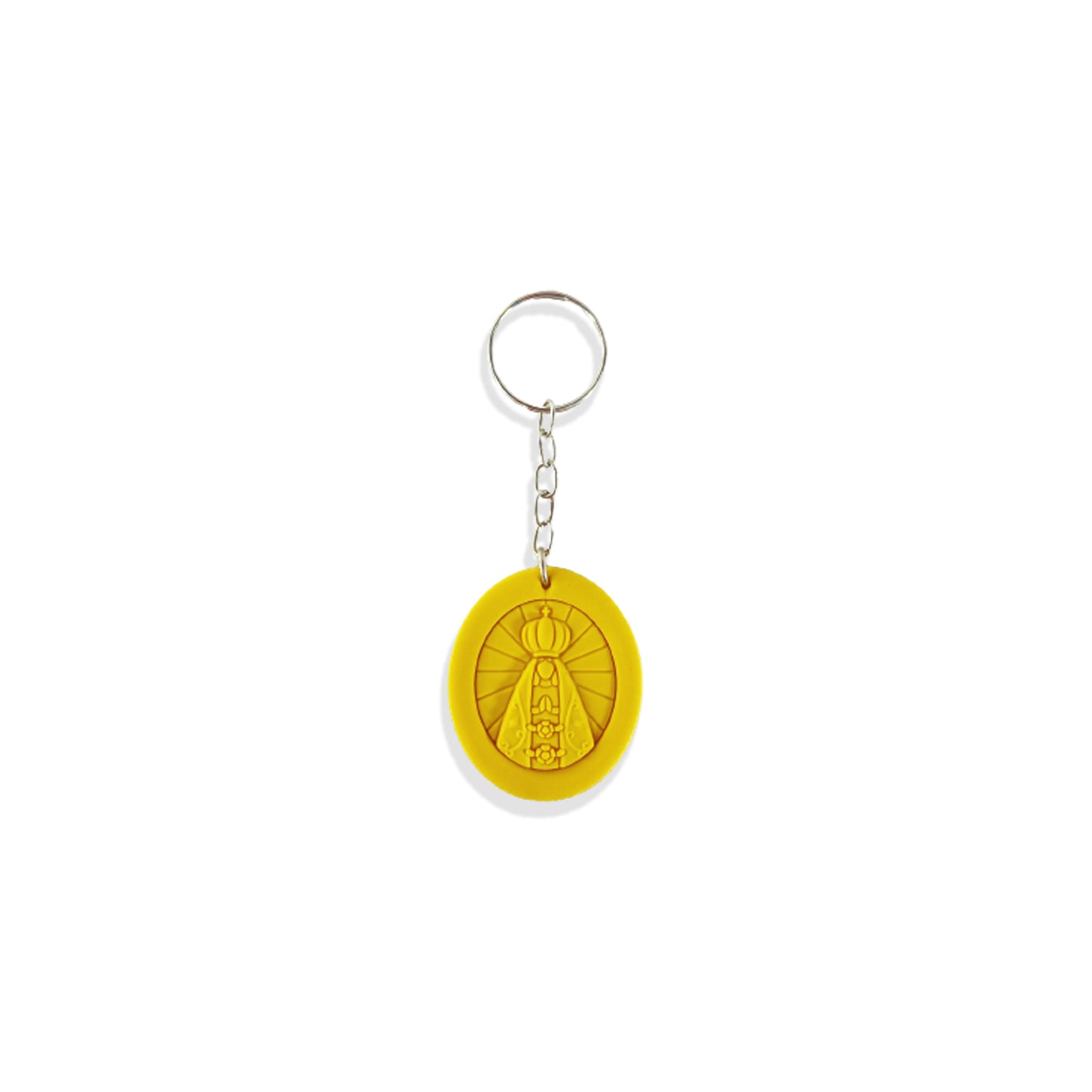CHAVEIRO EMBORRACHADO NOSSA SENHORA APARECIDA AMARELO (12 UNIDADES)