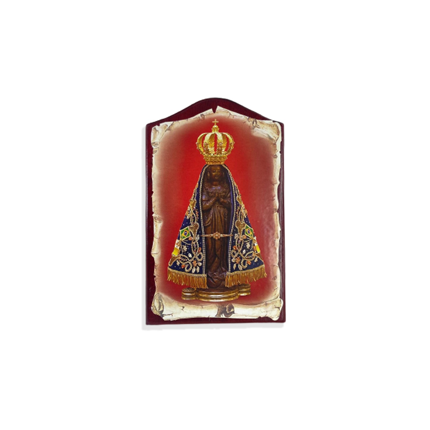 QUADRO DE PAREDE E MESA NOSSA SENHORA APARECIDA (1 UNIDADE)