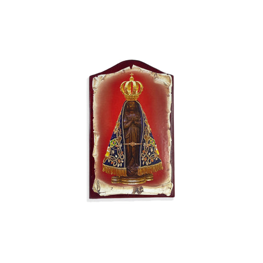 QUADRO DE PAREDE E MESA NOSSA SENHORA APARECIDA (1 UNIDADE)