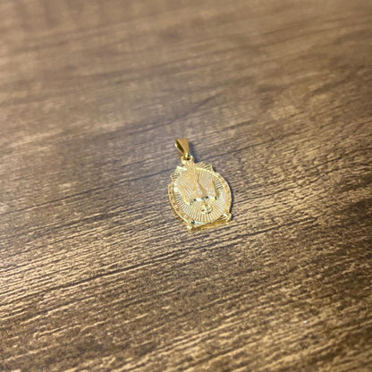 PINGENTE DOURADO DIVINO ESPÍRITO SANTO (6 UNIDADES)