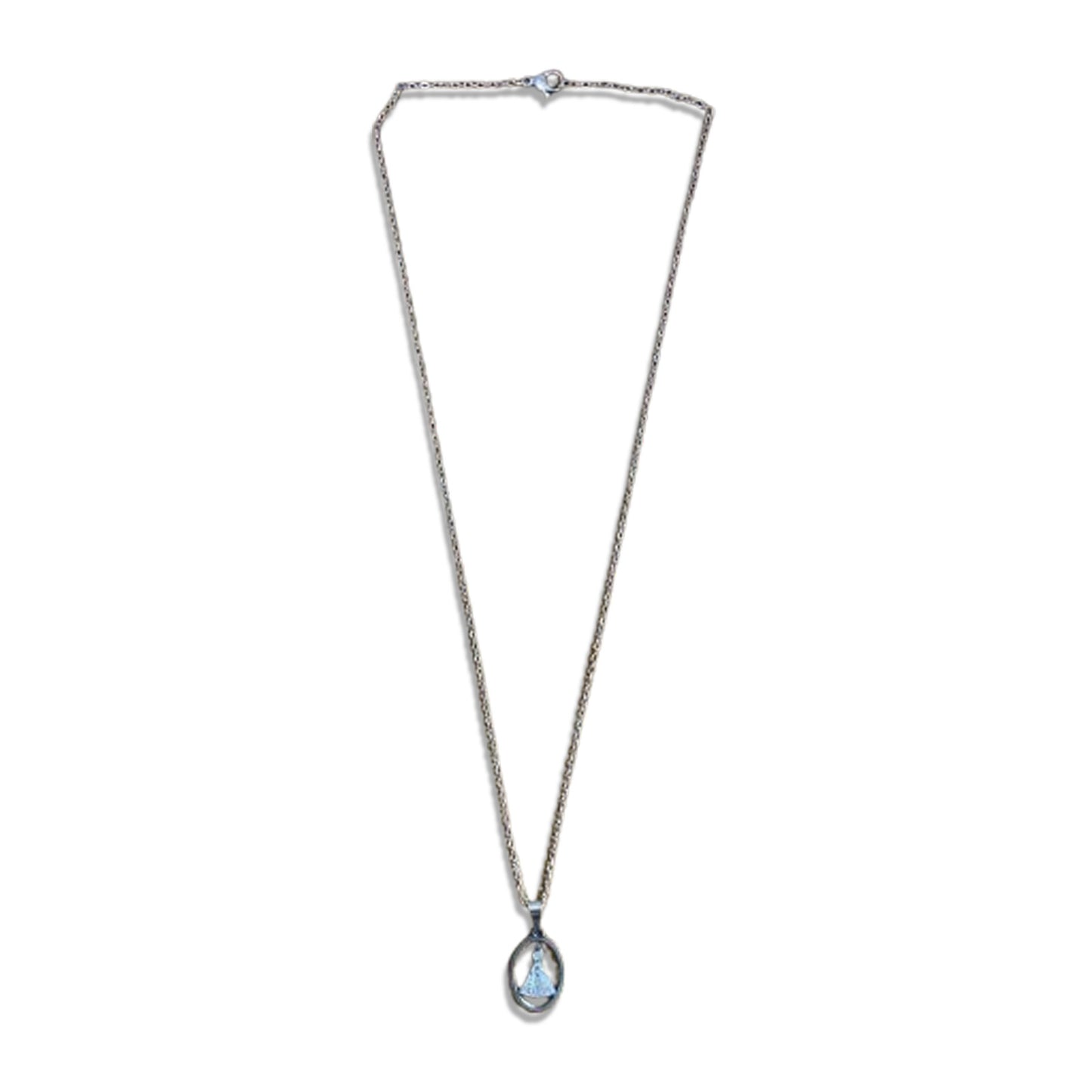 CORRENTE AÇO INOX NOSSA SENHORA APARECIDA MOD1  (1 UNIDADE)