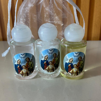 KIT AGUA SAL E ÓLEO SAGRADA FAMÍLIA  (1 UNIDADE)