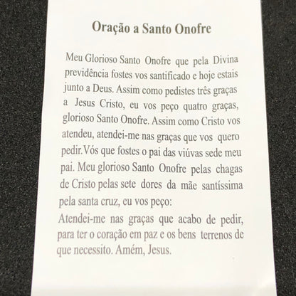 SANTO CHUMBO DE BOLSO SANTO ONOFRE (12 UNIDADES)