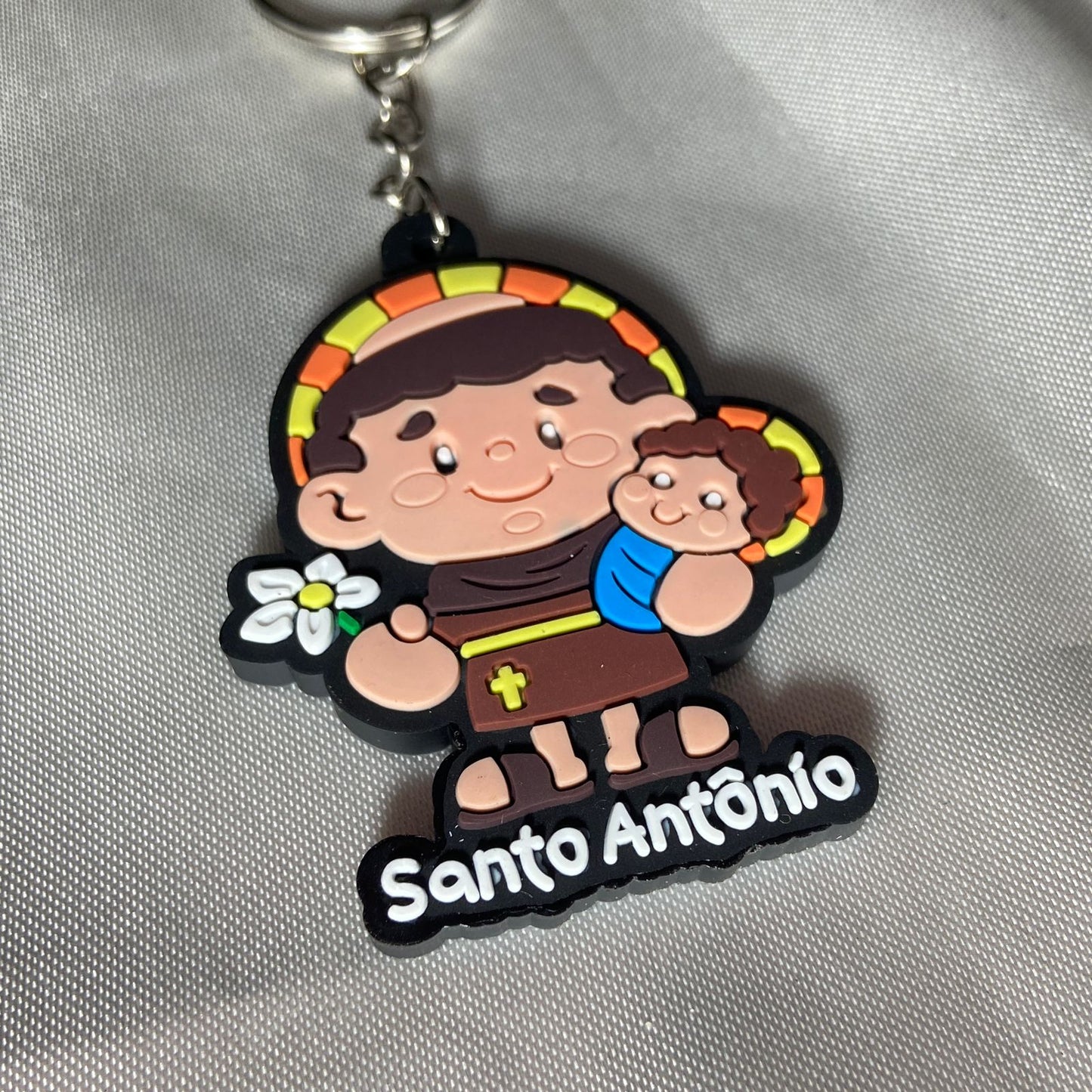 CHAVEIRO EMBORRACHADO SANTO ANTÔNIO MOD3 (12 UNIDADES)