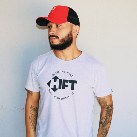 BONÉ FÉ VERMELHO E PRETO  (1 UNIDADES)