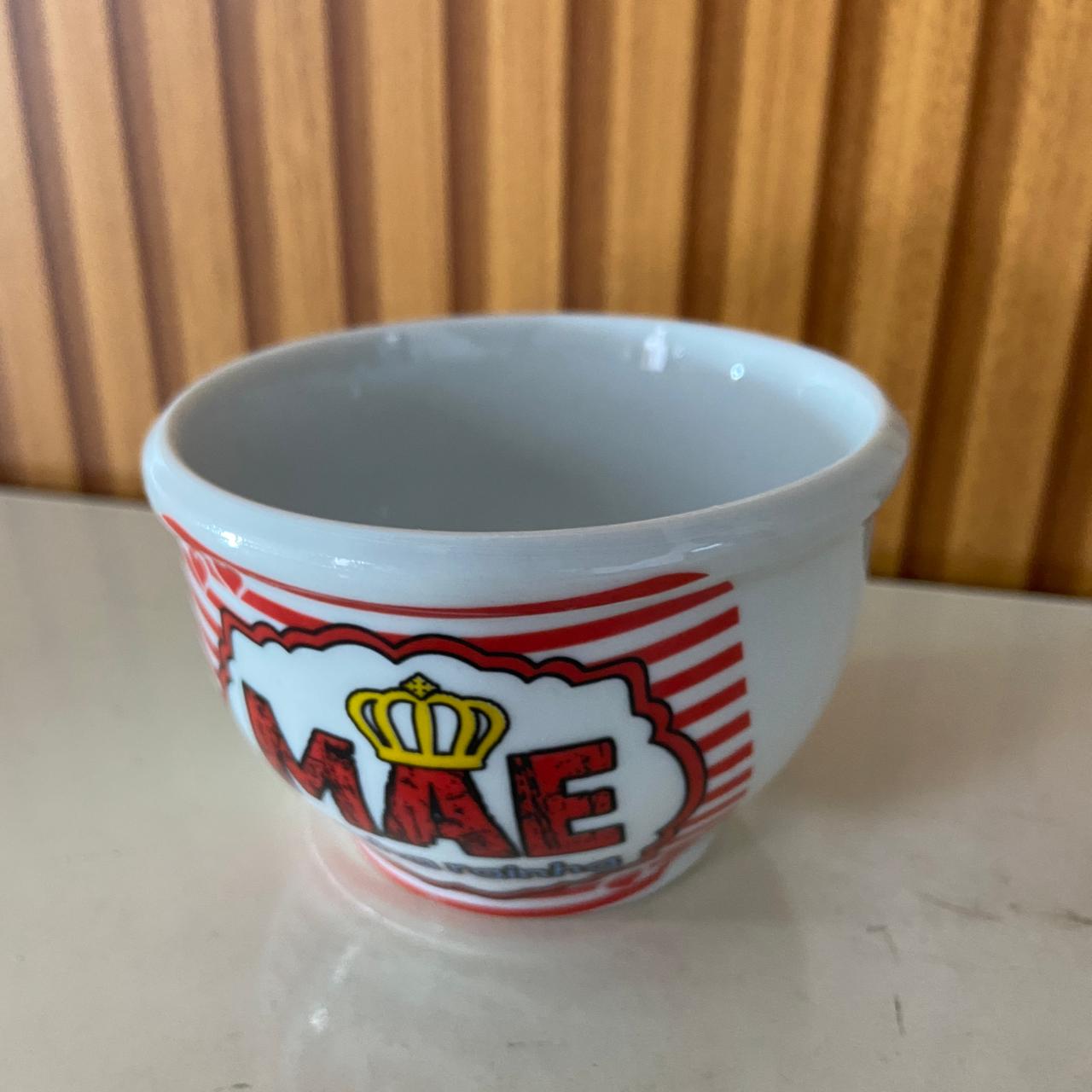 CUMBUCA DE PORCELANA MÃE MINHA RAINHA 180ML (1 UNIDADE)