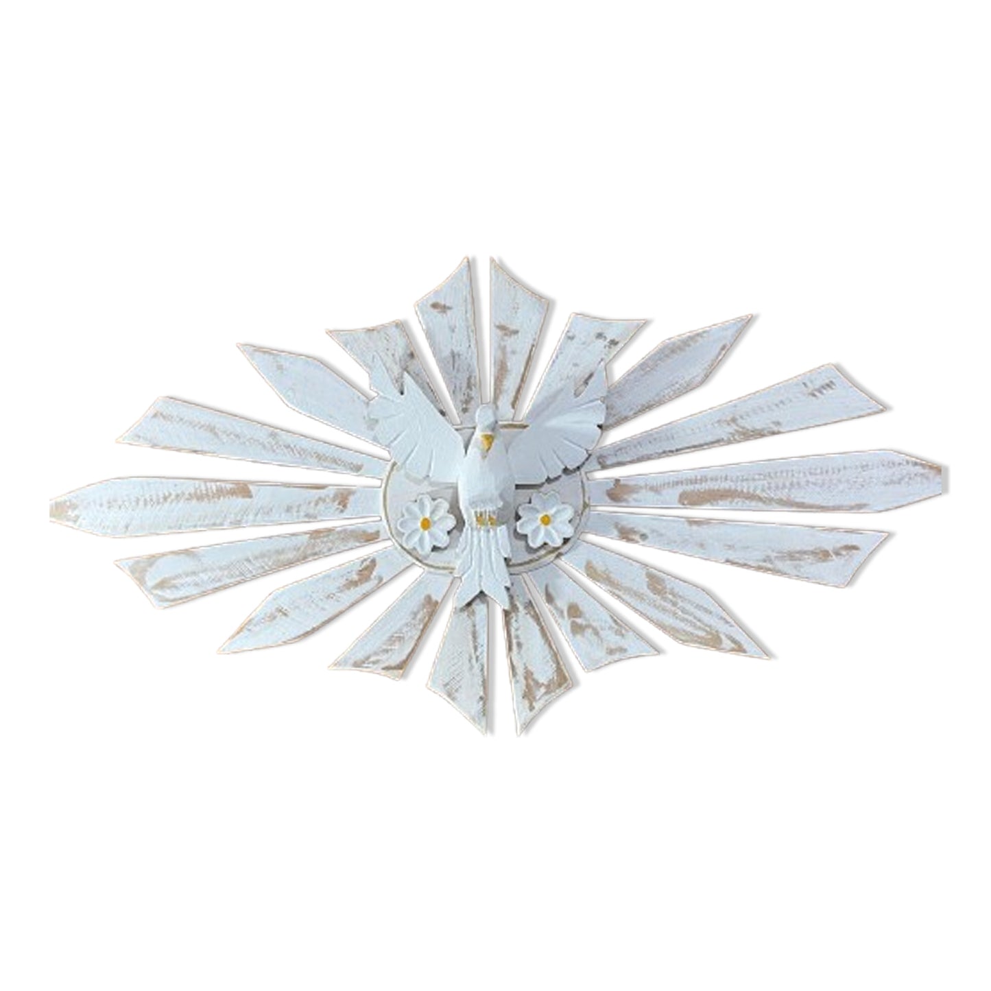 MANDALA MADEIRA BRANCA DIVINO ESPIRITO SANTO 48CMX1M  (1 UNIDADE)