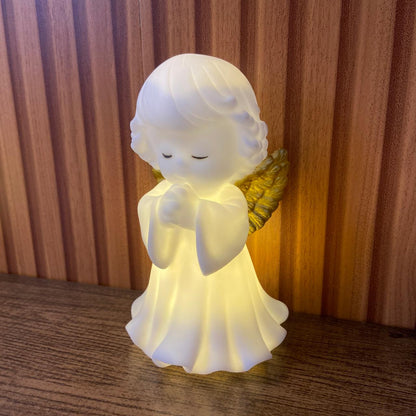LUMINÁRIA LED ANJINHO BRANCO 14CM (1 UNIDADE)