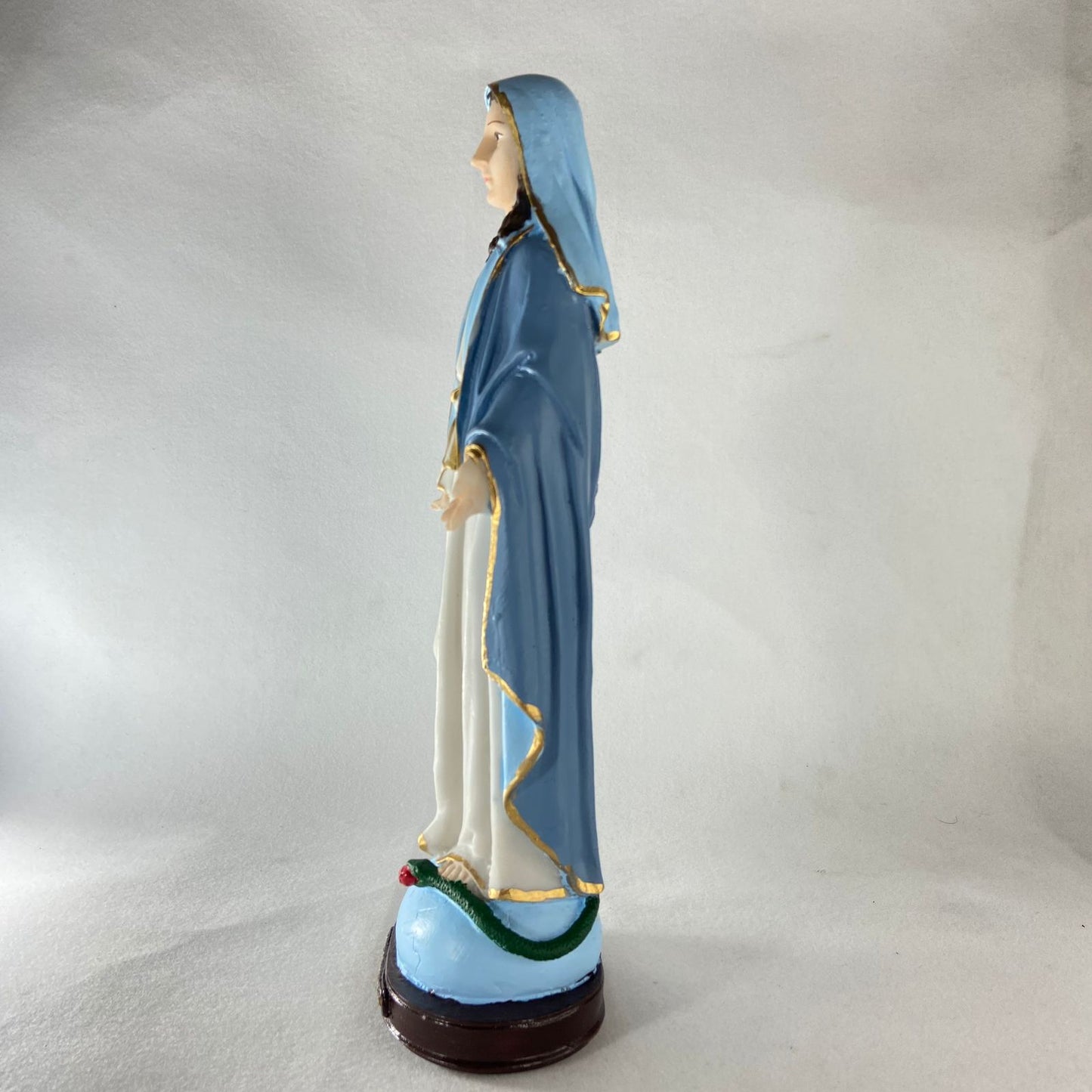 IMAGEM DE RESINA NACIONAL NOSSA SENHORA DAS GRAÇAS 30CM (1 UNIDADE)