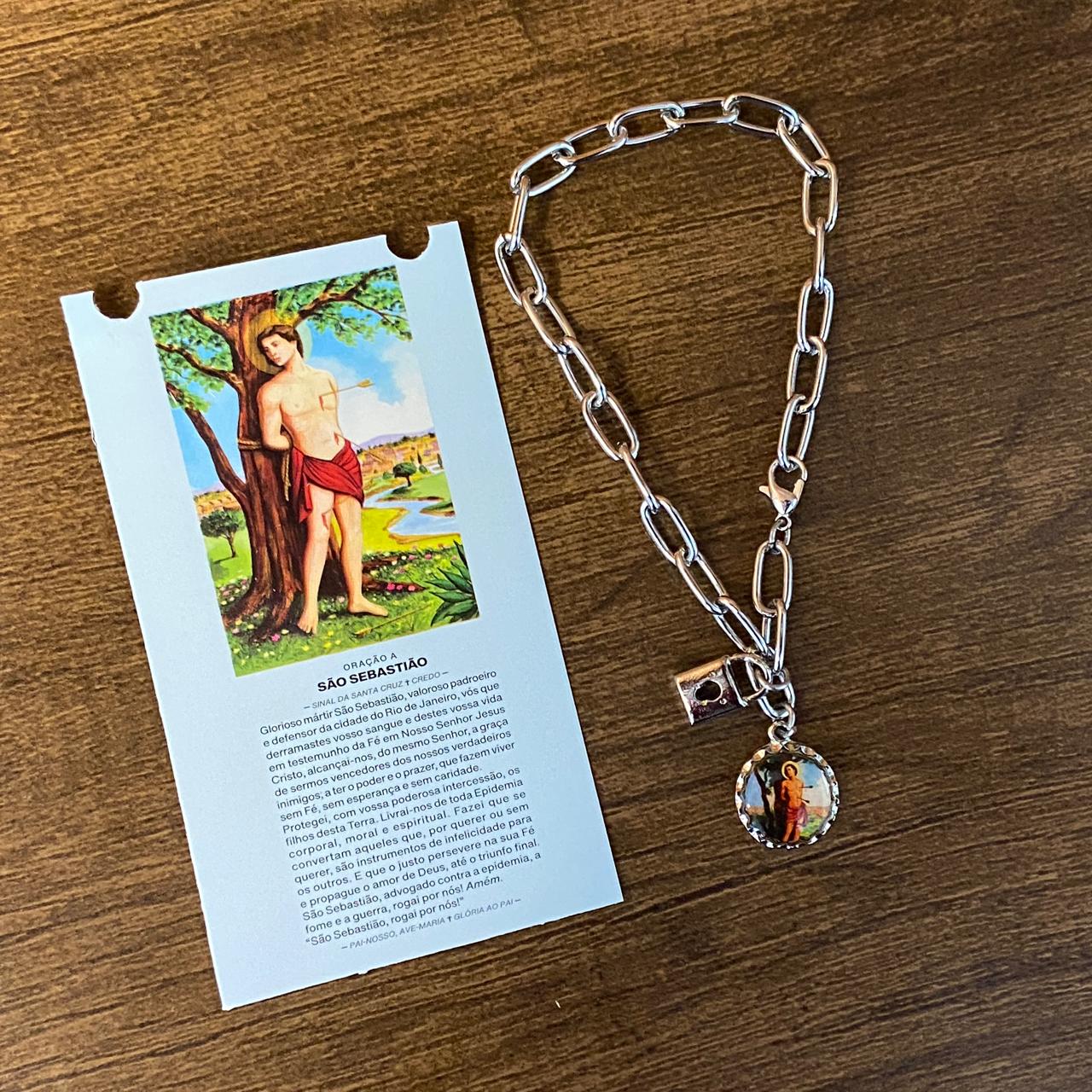 PULSEIRA CADEADO SÃO SEBASTIÃO (3 UNIDADES)