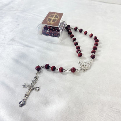 TERÇO PERFUMADO SÃO BENTO 8MM (12 UNIDADES)