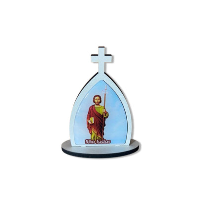 CAPELA MDF DESMONTÁVEL SÃO JUDAS TADEU 11CM (1 UNIDADE)