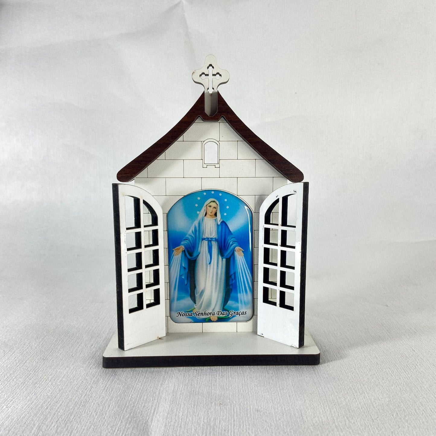 CAPELA PORTA NOSSA SENHORA DAS GRAÇAS 16CM (1 UNIDADE)