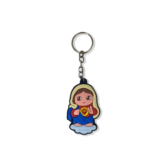 CHAVEIRO EMBORRACHADO IMACULADO CORAÇÃO DE MARIA MOD1 (12 UNIDADES)