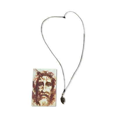 CORDÃO COM MEDALHA OURO VELHO FACE DE CRISTO (1 UNIDADES)