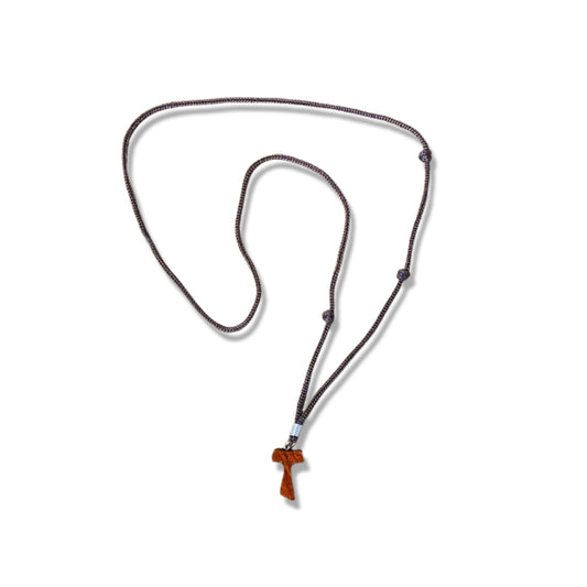 CORDÃO DO TAU MADEIRA  ( 6 UNIDADES)