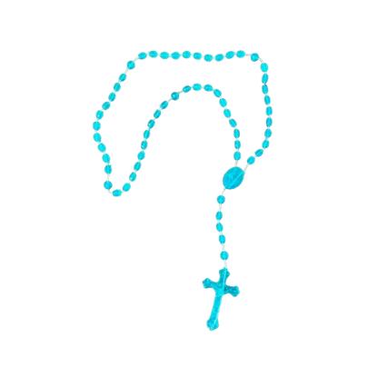 TERÇO ACRÍLICO P VERDE CLARO (12 UNIDADES)