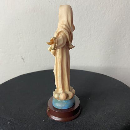 IMAGEM DE RESINA IMPORTADA RAINHA DA PAZ 15CM (1 UNIDADE)