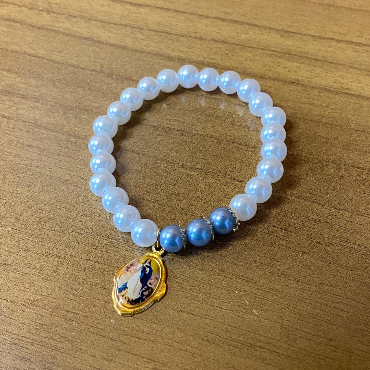 PULSEIRA PÉROLA NOSSA SENHORA DA IMACULADA CONCEIÇÃO (01 UNIDADE)
