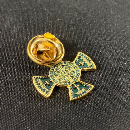 BOTOM DOURADO MEDALHA SÃO BENTO (5 UNIDADES)