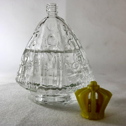 PORTA AGUA BENTA DE VIDRO NOSSA SENHORA APARECIDA CORPO 80ML (1 UNIDADE)
