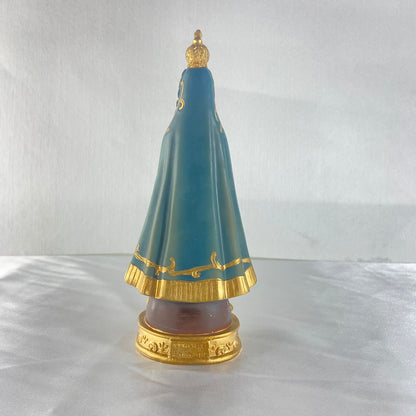 IMAGEM DE RESINA IMPORTADA NOSSA SENHORA APARECIDA 16CM (1 UNIDADE)