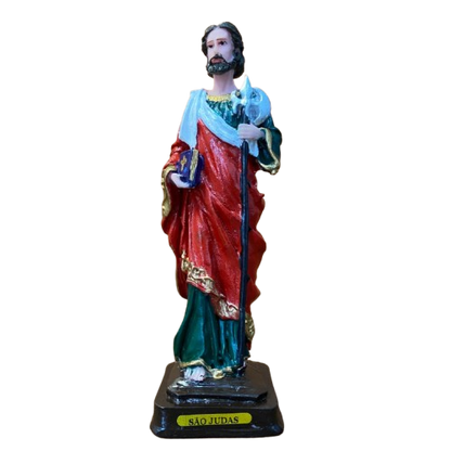 IMAGEM DE RESINA NACIONAL SÃO JUDAS 20CM (1 UNIDADE)