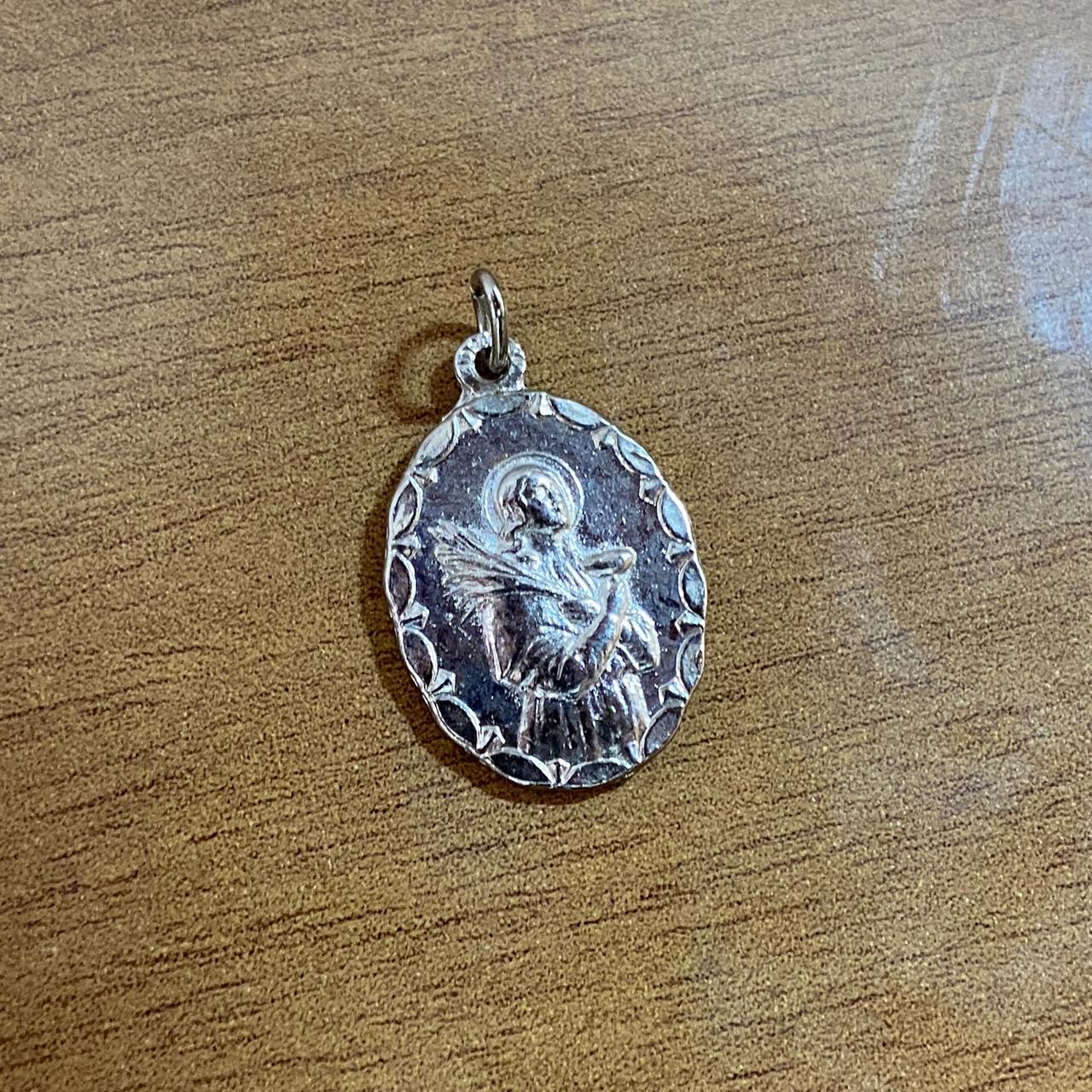 MEDALHA ITALIANA SANTA LUZIA (6 UNIDADES)